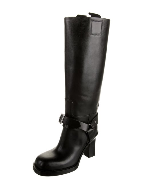 Burberry Leather Riding Boots