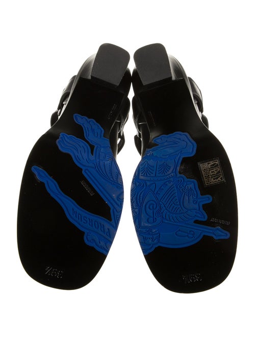 Burberry Leather Riding Boots