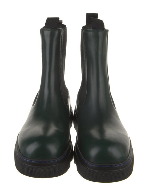 Burberry Leather Chelsea Boots