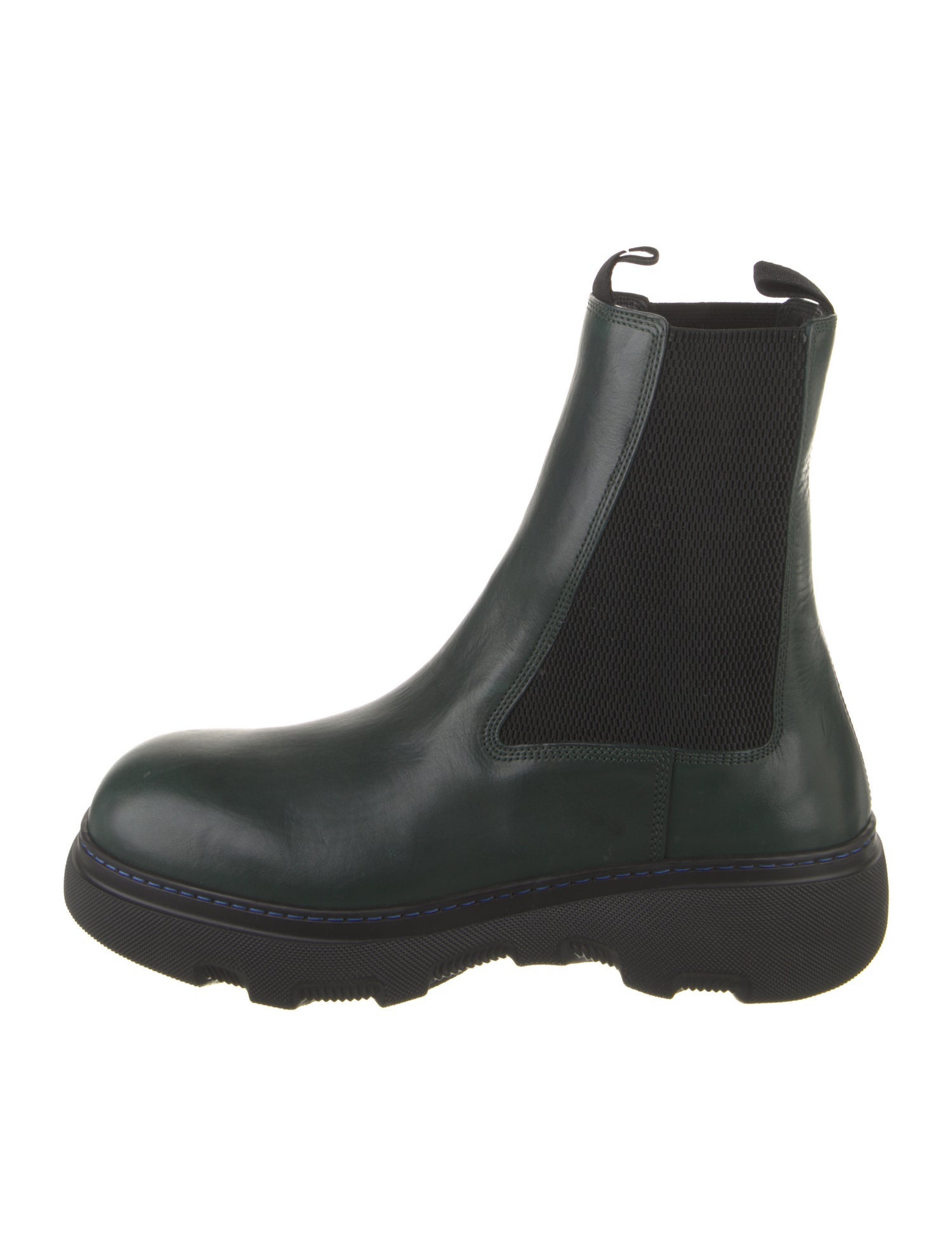 Burberry Leather Chelsea Boots