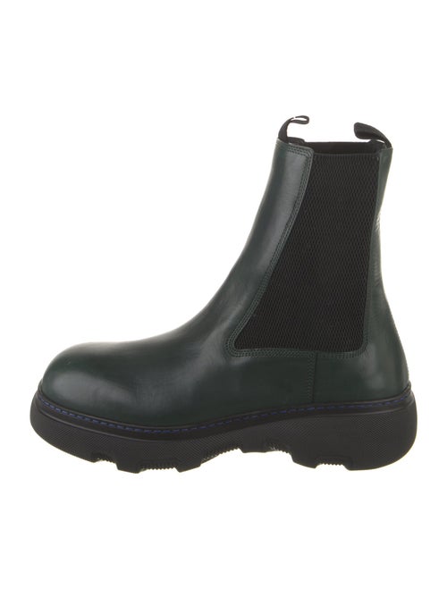 Burberry Leather Chelsea Boots
