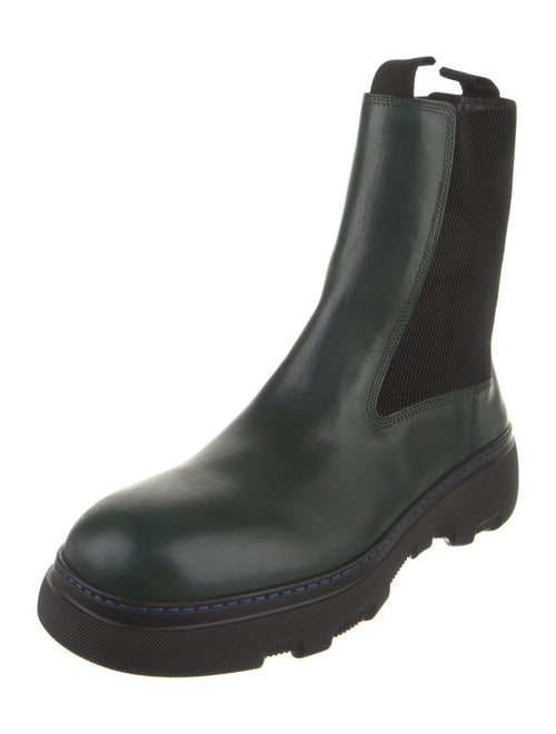 Burberry Leather Chelsea Boots