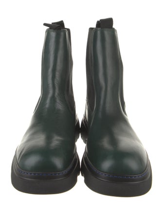 Burberry Leather Chelsea Boots