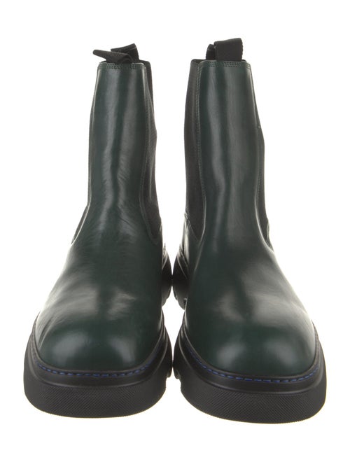 Burberry Leather Chelsea Boots