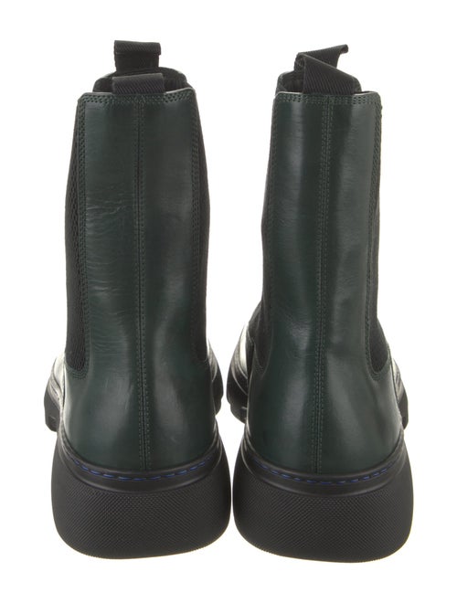 Burberry Leather Chelsea Boots