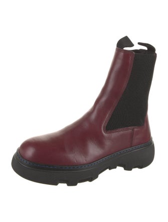Burberry Prorsum Leather Chelsea Boots