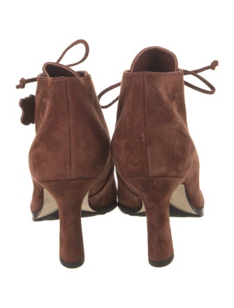 Burberry Prorsum Suede Lace-Up Boots