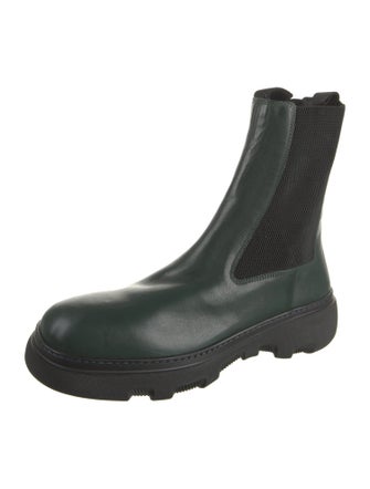 Burberry Leather Chelsea Boots