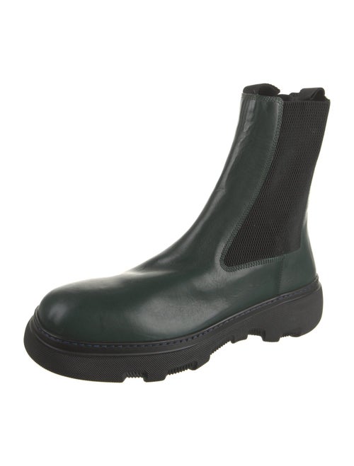Burberry Leather Chelsea Boots