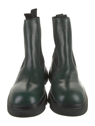 Burberry Leather Chelsea Boots
