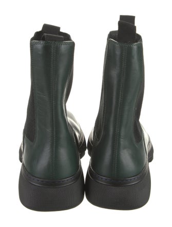 Burberry Leather Chelsea Boots