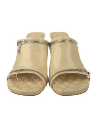Burberry Prorsum Leather Slides