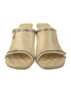Burberry Prorsum Leather Slides