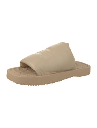 Burberry Prorsum Leather Slides