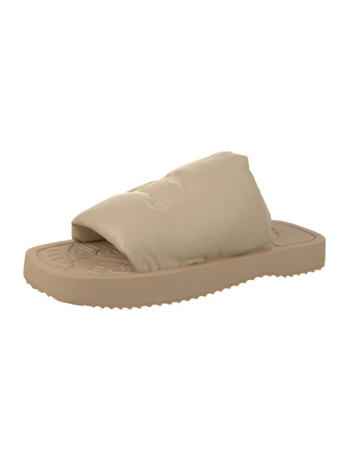 Burberry Prorsum Leather Slides