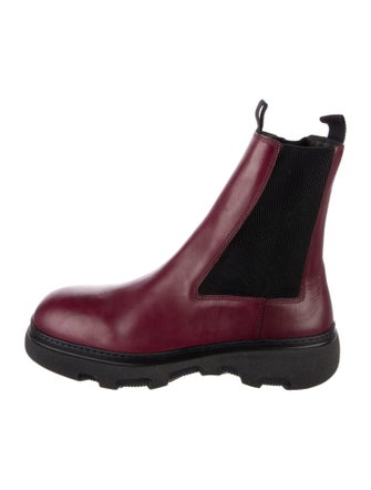 Burberry Prorsum Leather Chelsea Boots