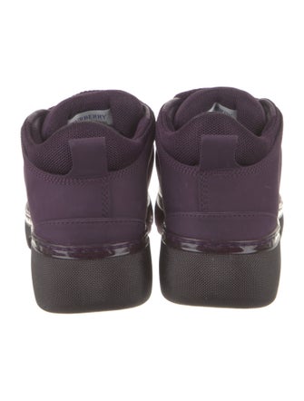 Burberry Prorsum Leather Lace-Up Boots