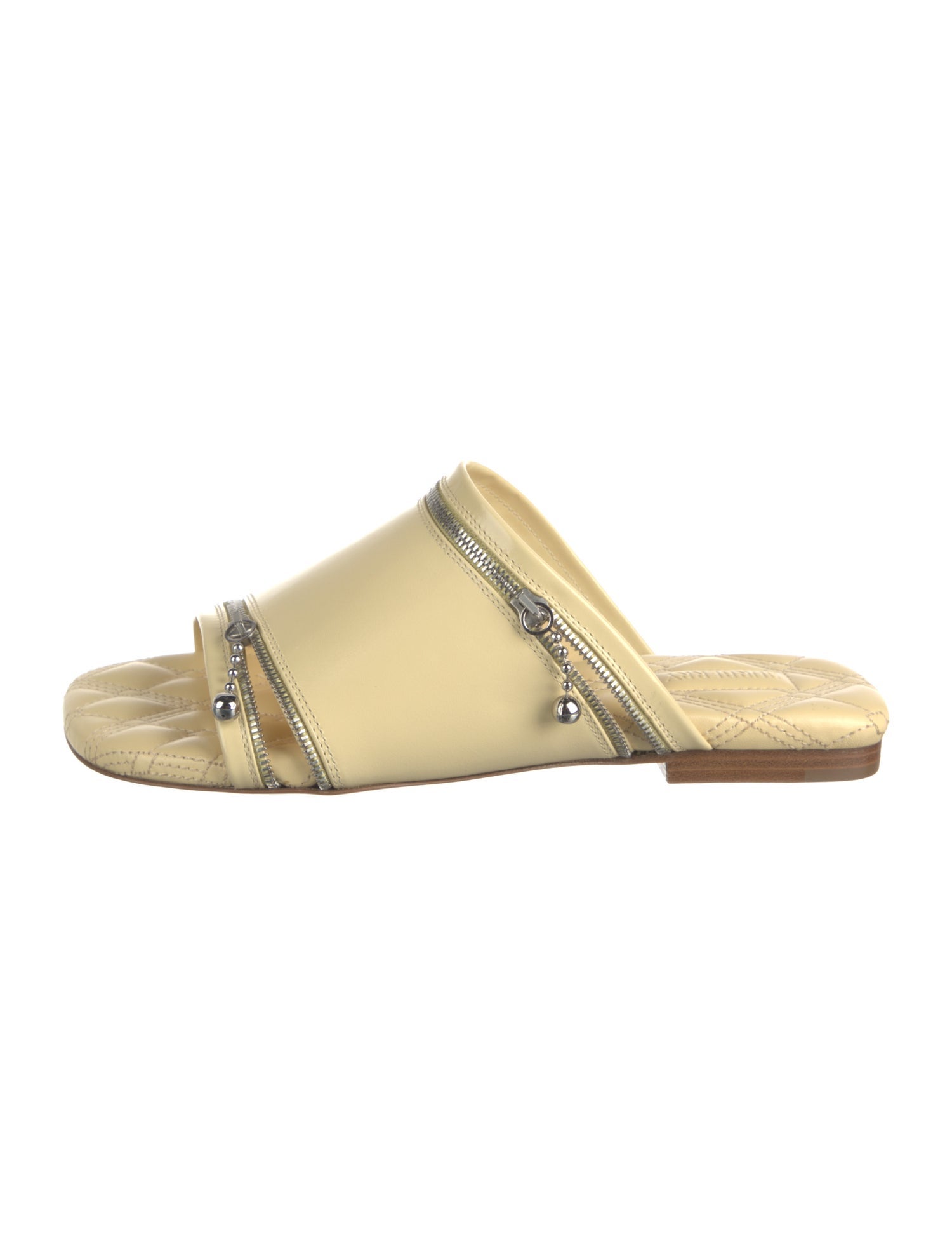 Burberry Leather Slides