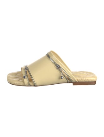 Burberry Leather Slides