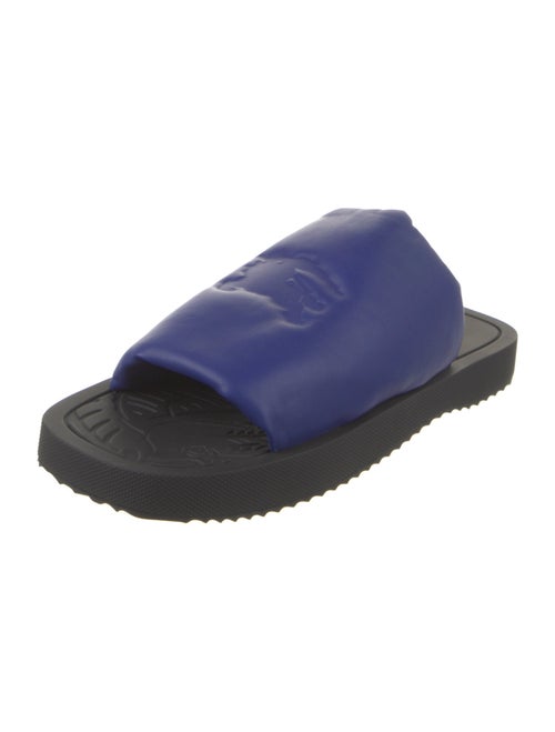 Burberry Leather Slides