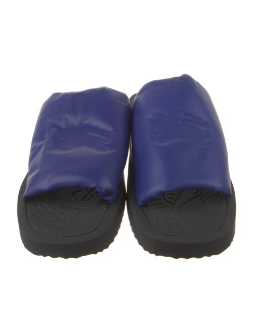 Burberry Leather Slides