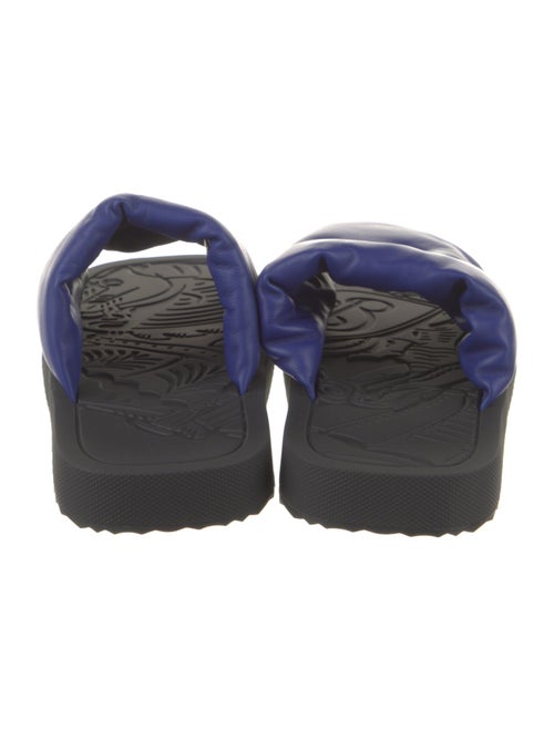 Burberry Leather Slides