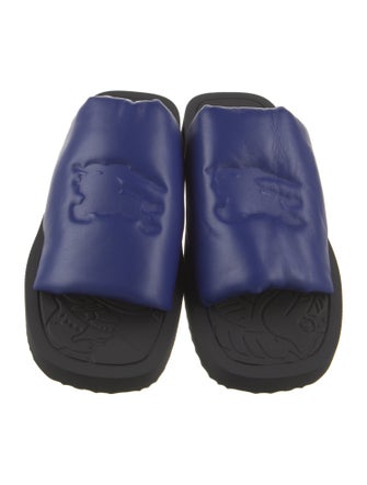 Burberry Prorsum Leather Slides