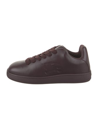 Burberry Prorsum Leather Printed Sneakers