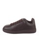Burberry Prorsum Leather Printed Sneakers