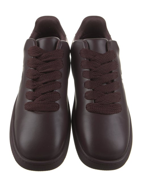 Burberry Prorsum Leather Printed Sneakers