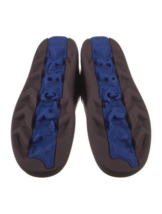 Burberry Prorsum Leather Printed Sneakers