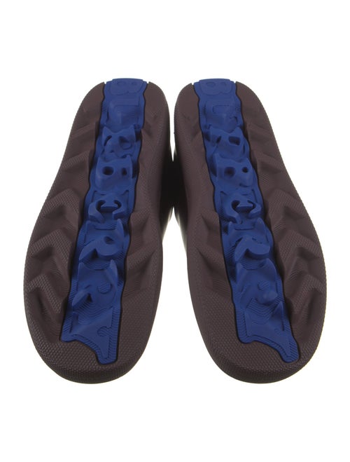 Burberry Prorsum Leather Printed Sneakers