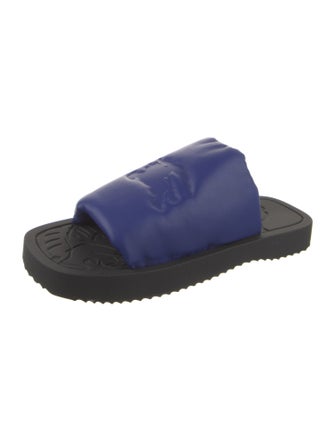 Burberry Prorsum Leather Slides