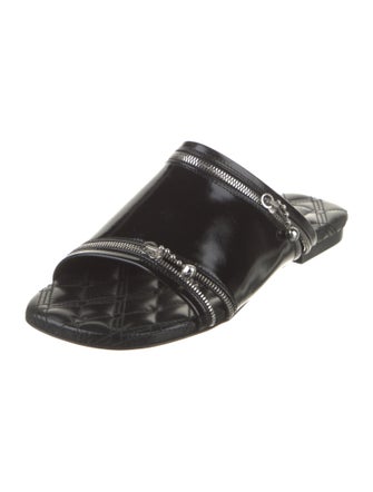 Burberry Leather Slides
