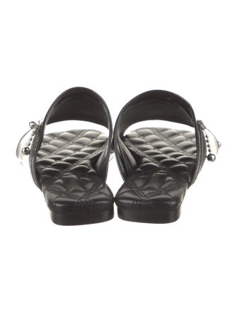 Burberry Leather Slides