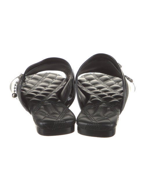 Burberry Leather Slides