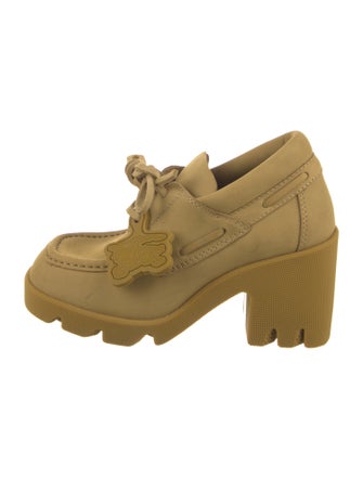 Burberry Prorsum Leather Lace-Up Boots