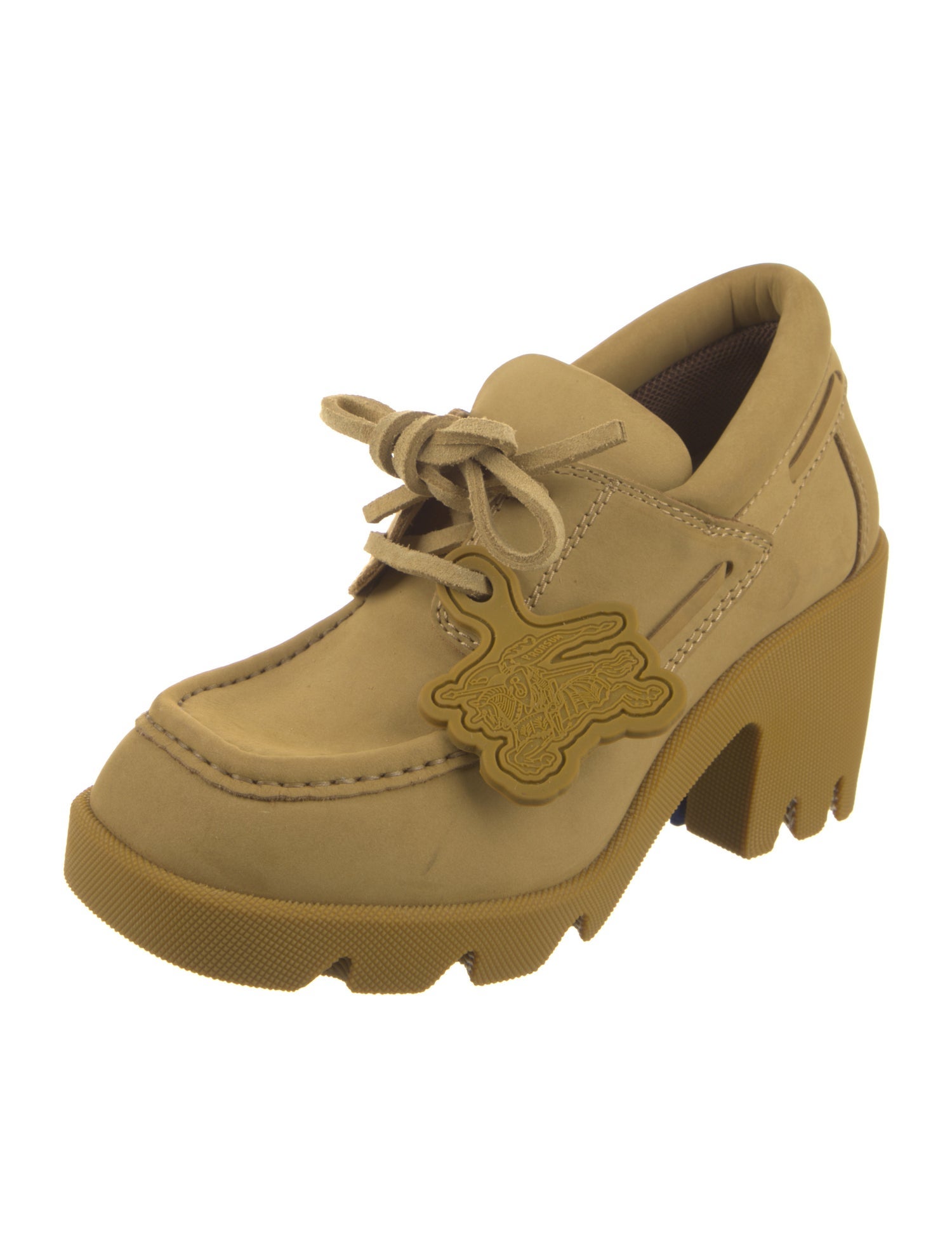 Burberry Prorsum Leather Lace-Up Boots