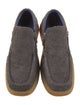 Burberry Suede Dress Loafers