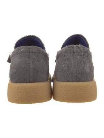 Burberry Suede Dress Loafers