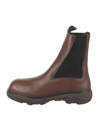 Burberry Prorsum Leather Chelsea Boots
