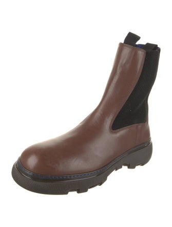 Burberry Prorsum Leather Chelsea Boots