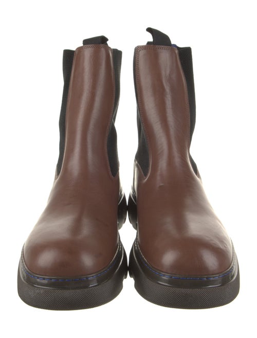 Burberry Prorsum Leather Chelsea Boots