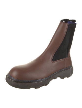 Burberry Prorsum Leather Chelsea Boots