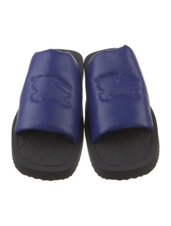 Burberry Leather Slides