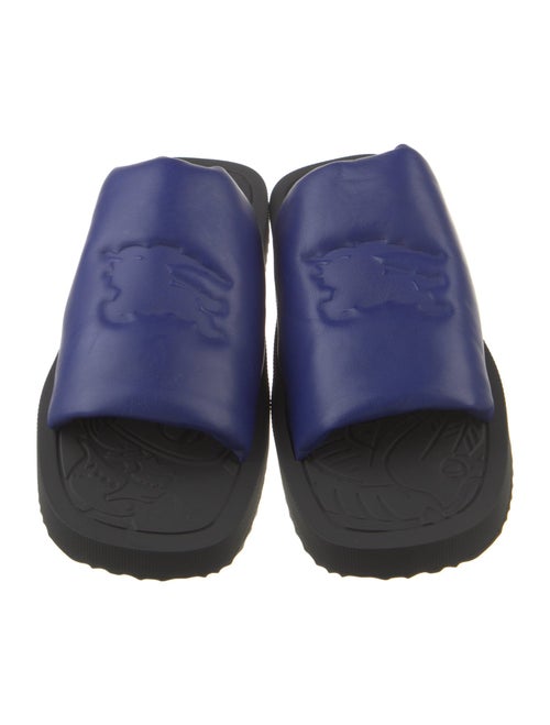 Burberry Leather Slides