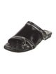 Burberry Leather Slides