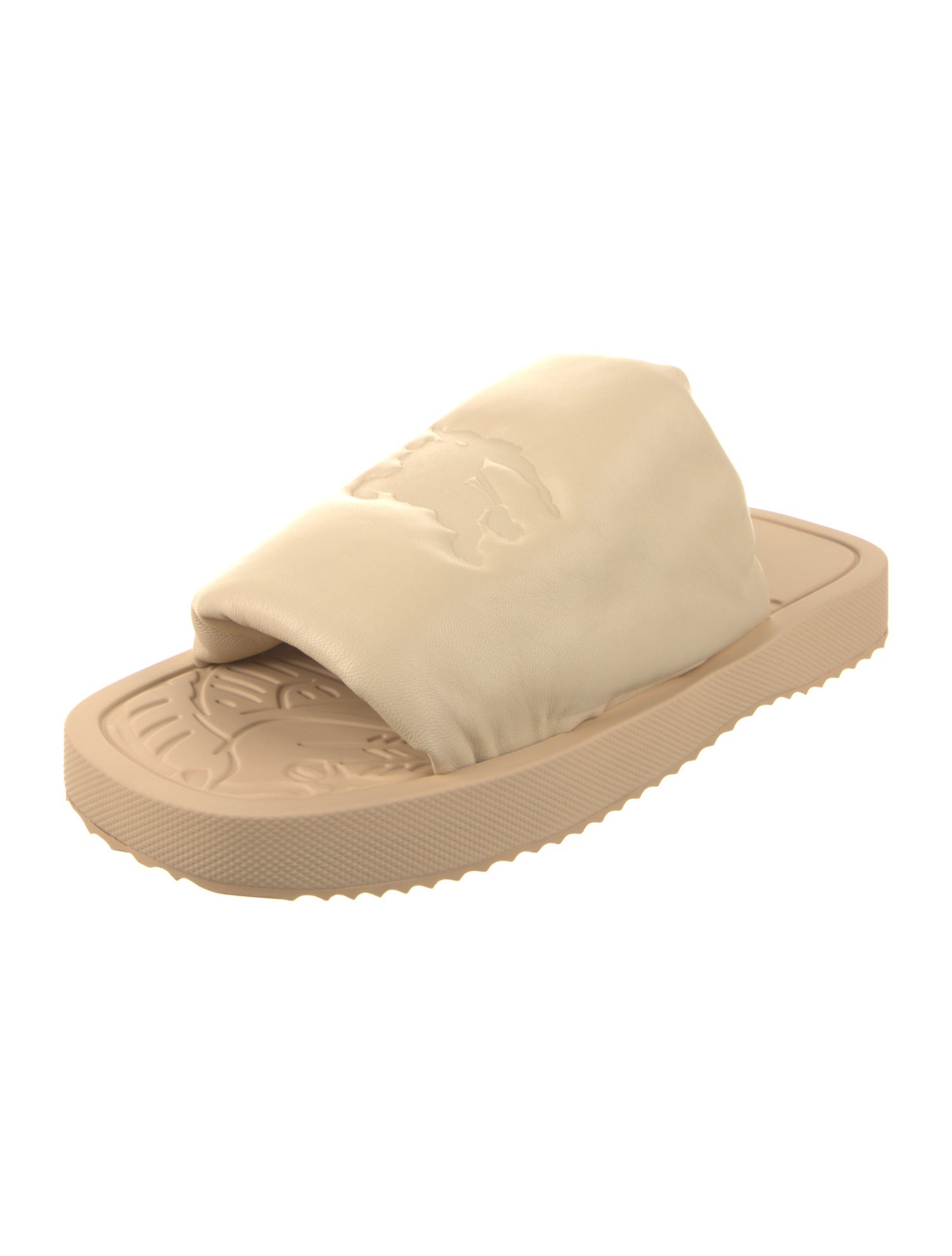 Burberry Leather Slides