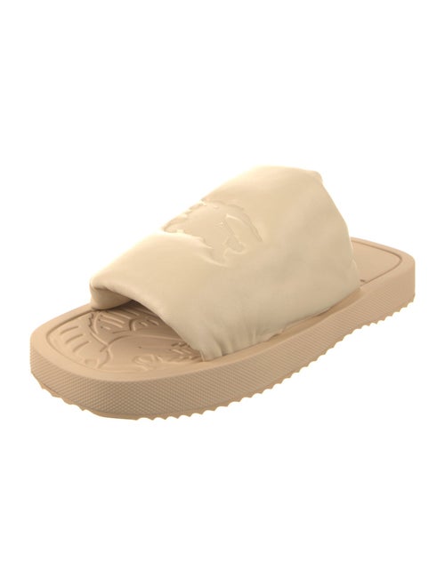 Burberry Leather Slides