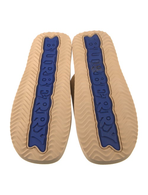 Burberry Leather Slides